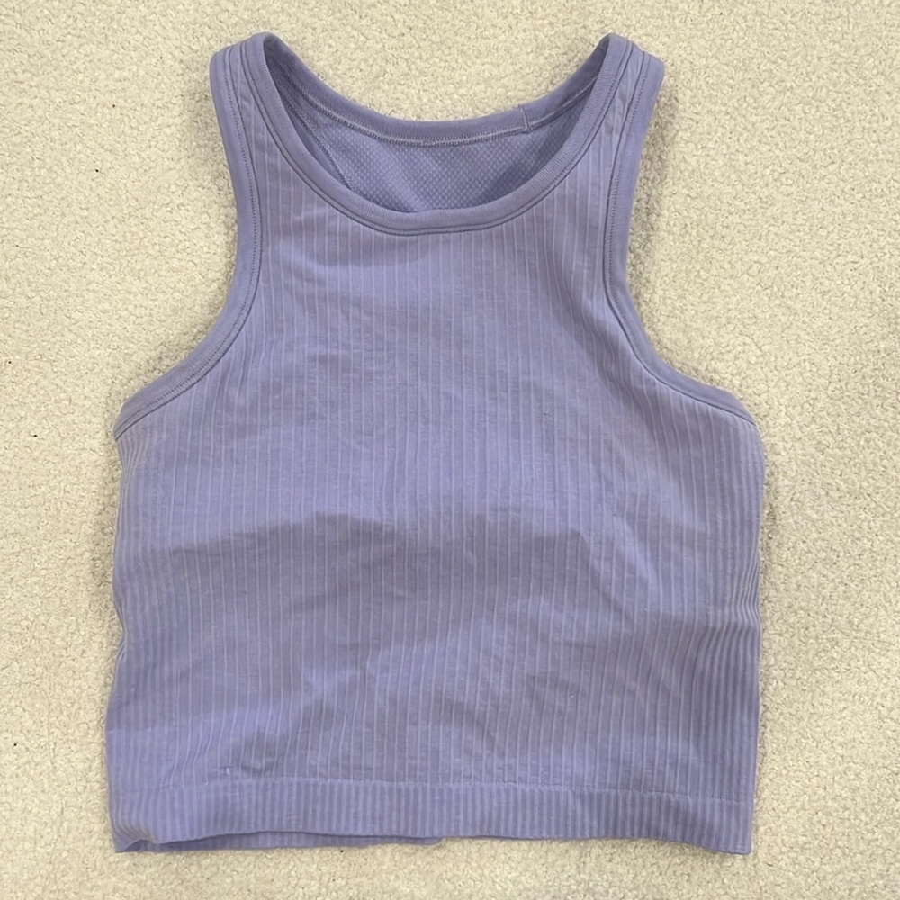 lululemon Ebb To Street Cropped Racerback Tank Top